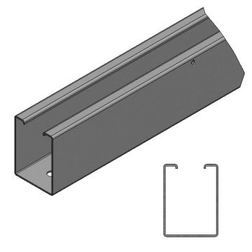 Verz. C-60x80x15,5x5x2 mm L=4396 mm