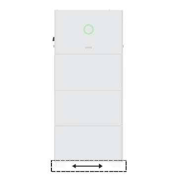 SAJ BE3-TV battery base for BU3 and HS3