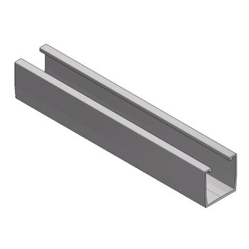 Alu. trapezium profiel L=4150mm