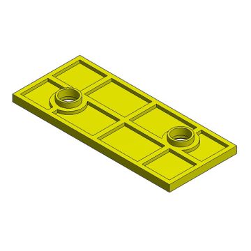 Plastic shim 3mm for Smartline roof hook