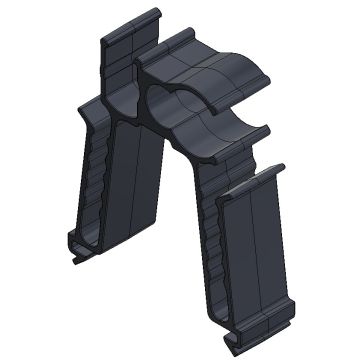 Kst. multi-kabel- en connectorclip voor dakdrager ValkPro+