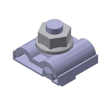 Rvs. Aardingsklem M10