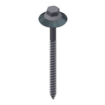 Rvs golfplaatbout FIS systeem 7x110mm