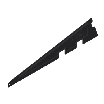 Verz. zijplaat ValkPro+ L10° universeel Zwart