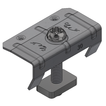 ValkPro+ Max L - Panel clamp 30mm