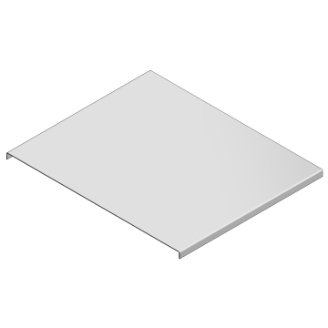 Verz deksel draadgoot b=300 L=2000mm