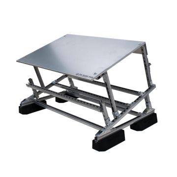 PVshelter Angled type 130 Non-Assembled