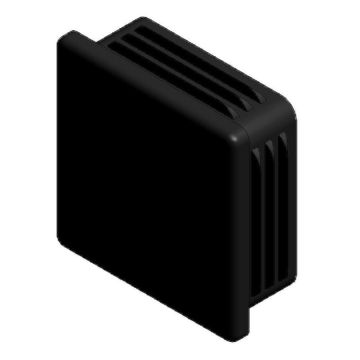 Kst. inslagdop tbv C-profiel 60x60x2 mm