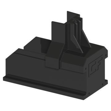 ClickFit EVO Mounting rail end cap black