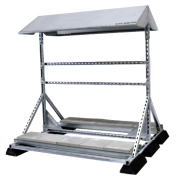 Conduct PVshelter Back2Back type 300HE Non-Assembled