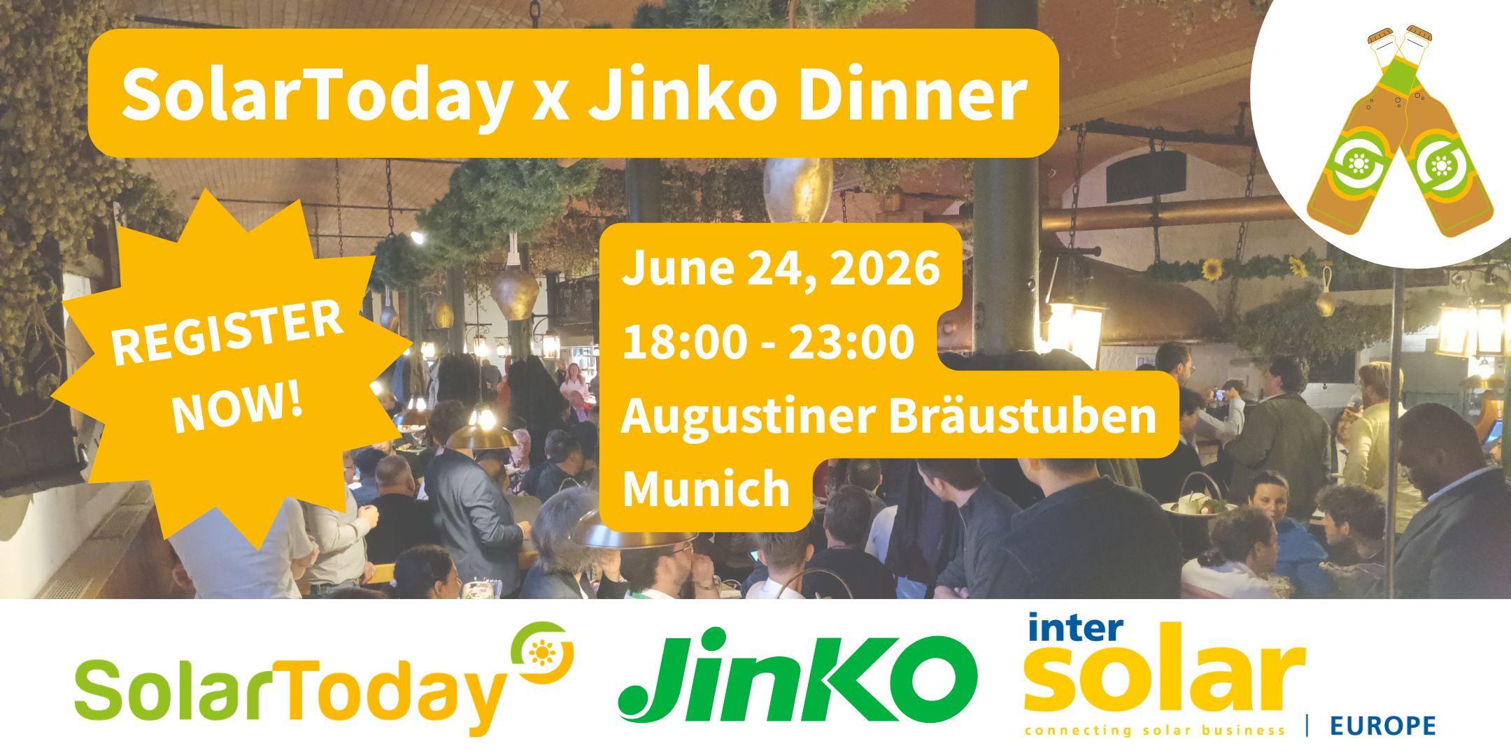 SolarToday x Jinko Diner 