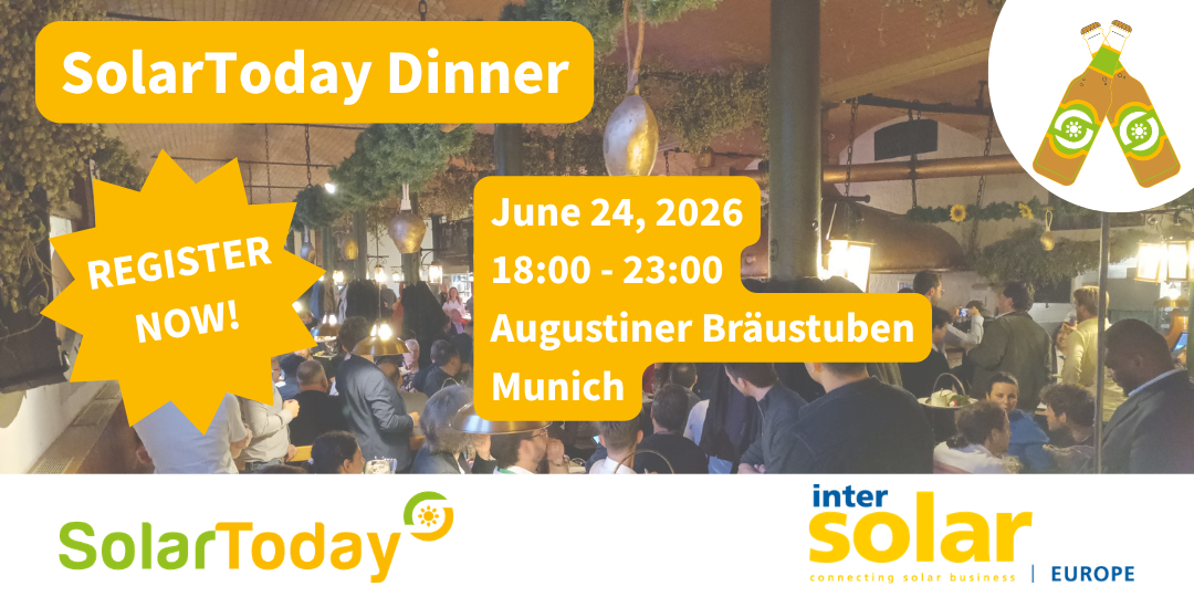 SolarToday Dinner 