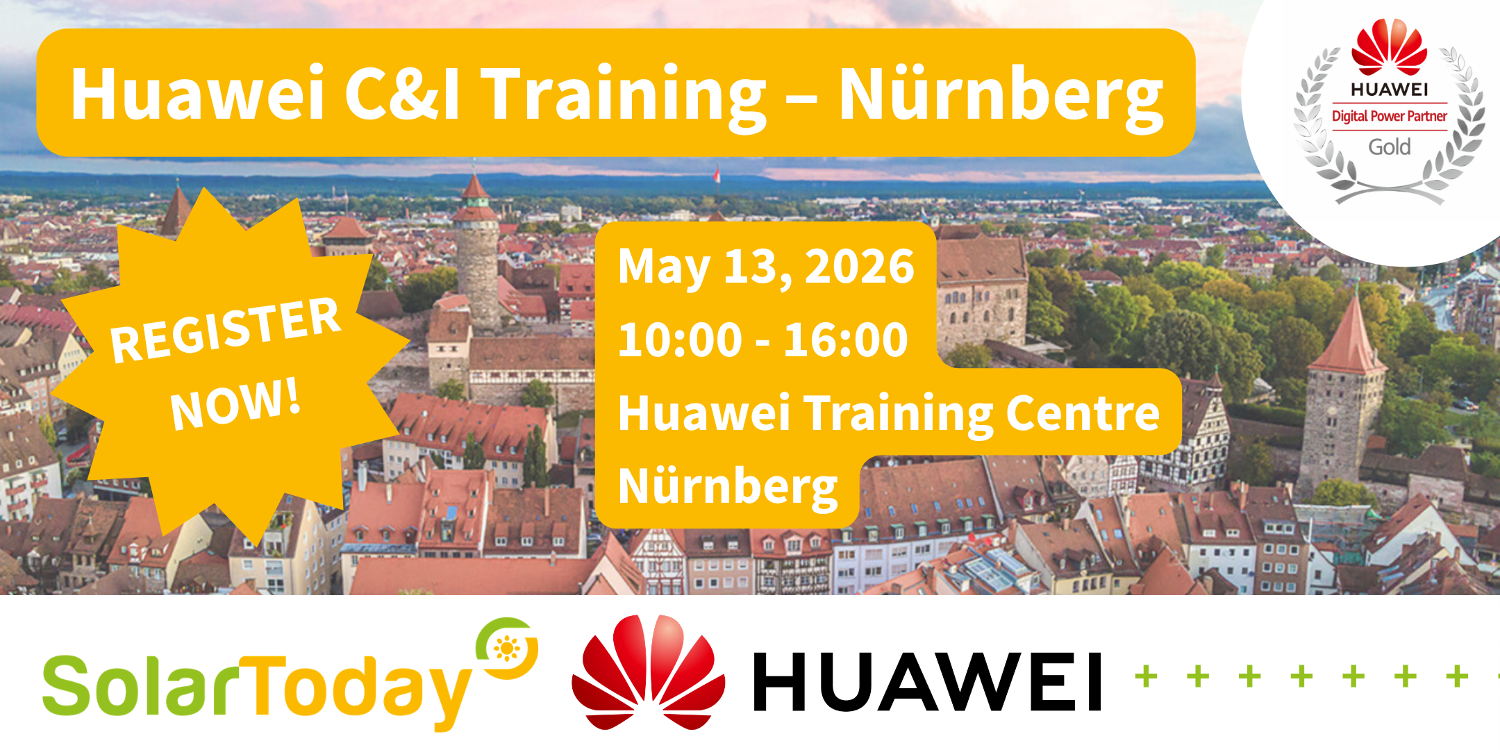 Huawei C&amp;I Training &ndash; N&uuml;rnberg (EN)