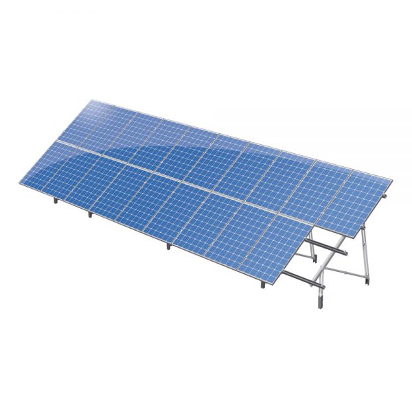 Van der Valk Producten bij Solartoday - Fotovoltage - montagesysteem - ValkField - Double - 27 t/m 32 - Schroefpalen