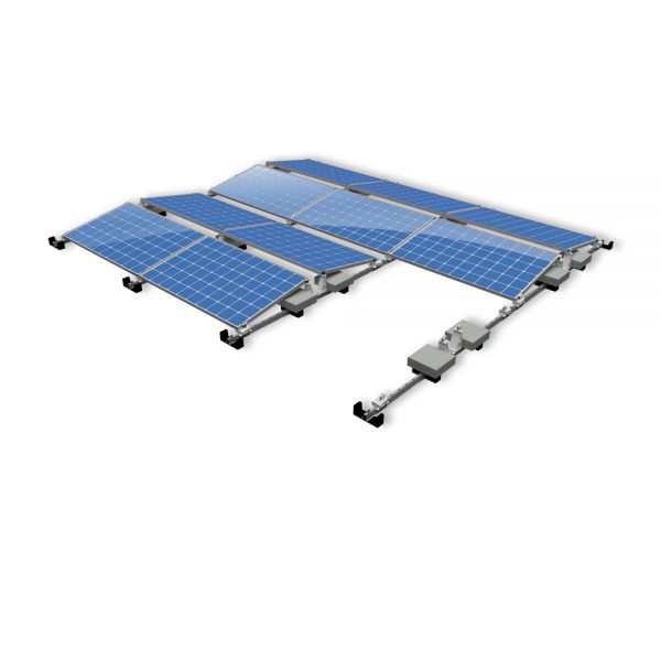 Van der Valk Producten bij Solartoday - Fotovoltage - verbindings- en bevestigingselementen - Alu voor voet ValkPro+ P/L10° midden