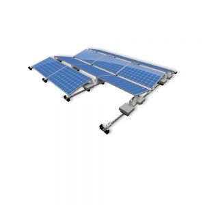 Van der Valk Producten bij Solartoday - Fotovoltage - verbindings- en bevestigingselementen - Alu achter voet ValkPro+ L15° midden