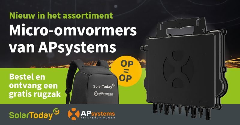 Nieuw in ons assortiment: micro-omvormers van APsystems